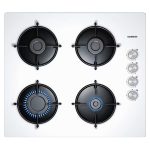 Siemens EO6C2PB11O Doğalgazlı Ankastre Beyaz Cam Ocak