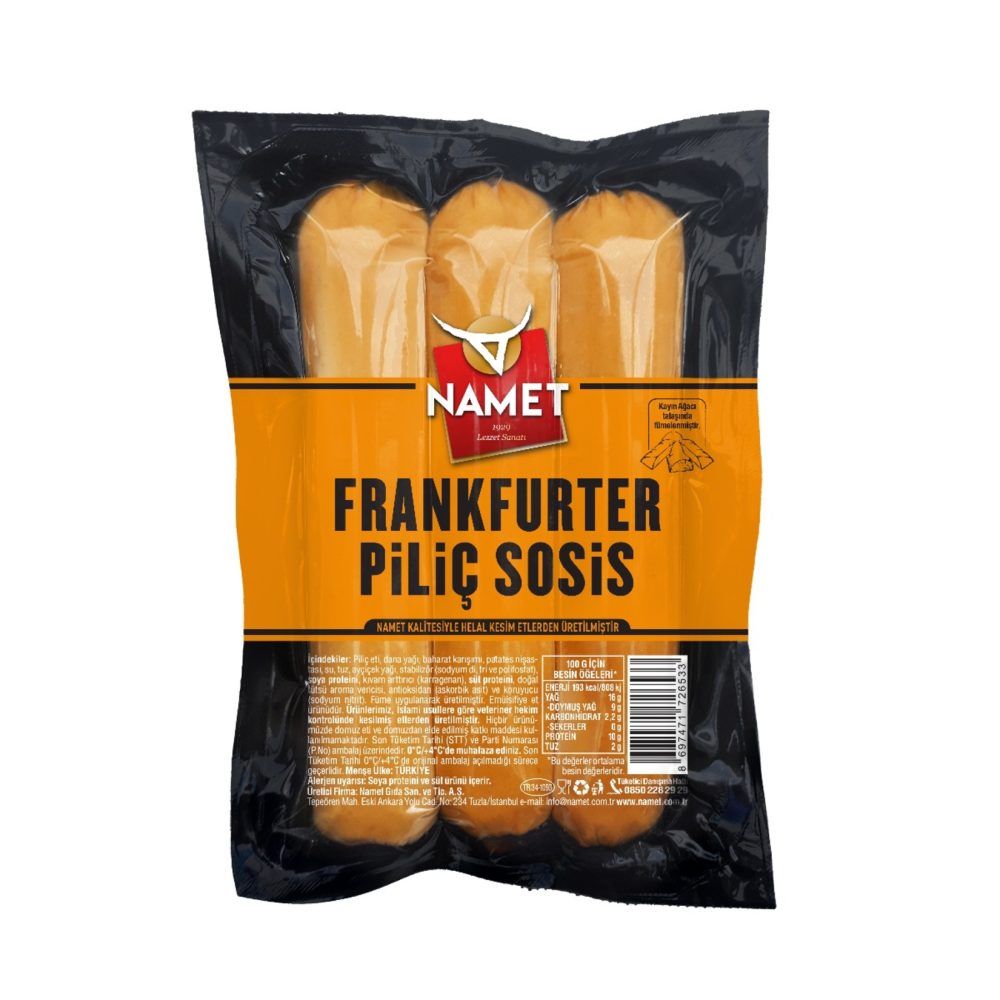 Namet Frankfurter Piliç Sosis 300 G