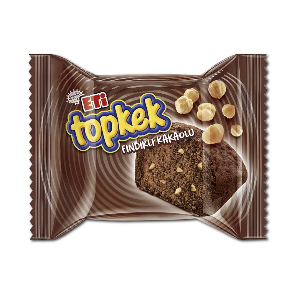 Eti Topkek Fındıklı Kakaolu Kek 35 G