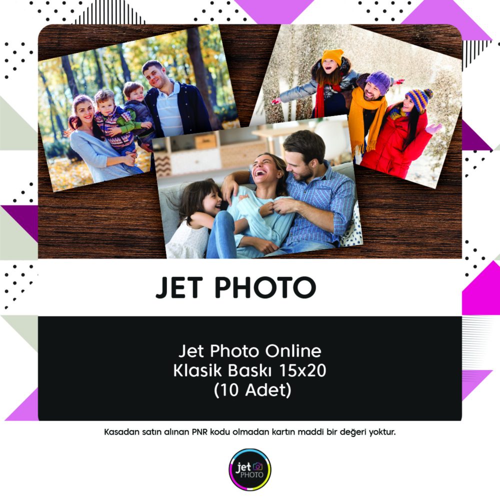 Jet Photo Online Klasik Baskı 15x20 (10 Adet)