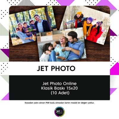 Jet Photo Online Klasik Baskı 15x20 (10 Adet)