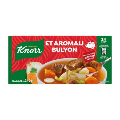 Knorr Et Aromalı Bulyon 24 Adet 240 G