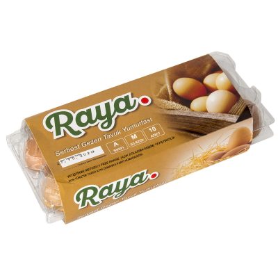 Raya Gezen Tavuk Yumurtası 10'lu M Boy