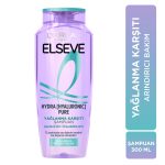 L'Oréal Paris Elseve Hydra [Hyaluronic] Pure Salisilik Asit İçeren Yağlanma Karşıtı Arındırıcı Şampuan 300 Ml