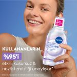 NIVEA Yatıştırıcı Micellar Makyaj Temizleme Suyu 400 Ml