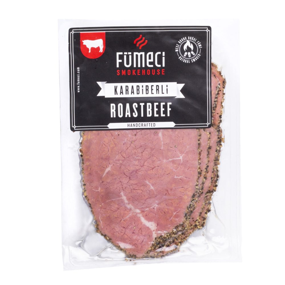 Fümeci Smokehouse Roastbeef Karabiberli Dilimli 100 G