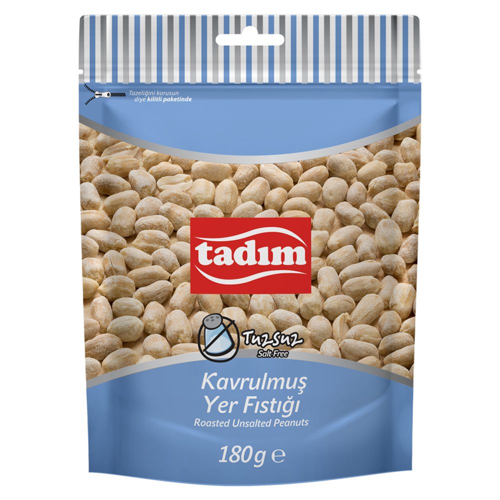 Tadım Fırınlanmış Tuzsuz Yer Fıstığı 180 G