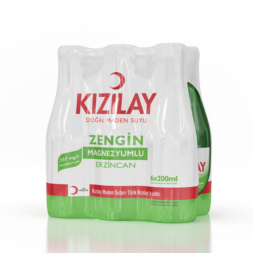 Kızılay Erzincan Doğal Maden Suyu 6 x 200 Ml