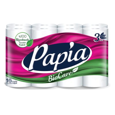 Papia Biocare Tuvalet Kağıdı 16'lı
