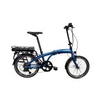 AGR Katlanır Elektrikli Bisiklet Mavi 20J