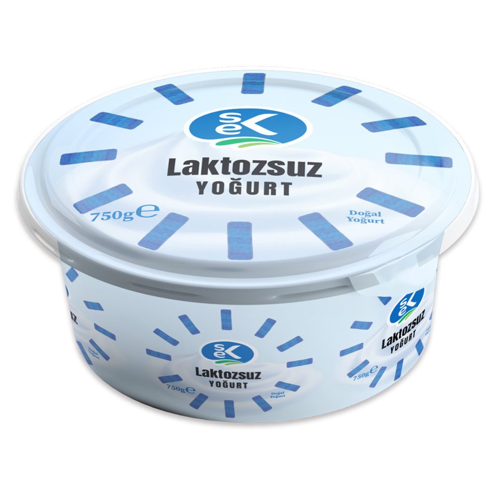 Sek Laktozsuz Yarım Yağlı Yoğurt 750 G