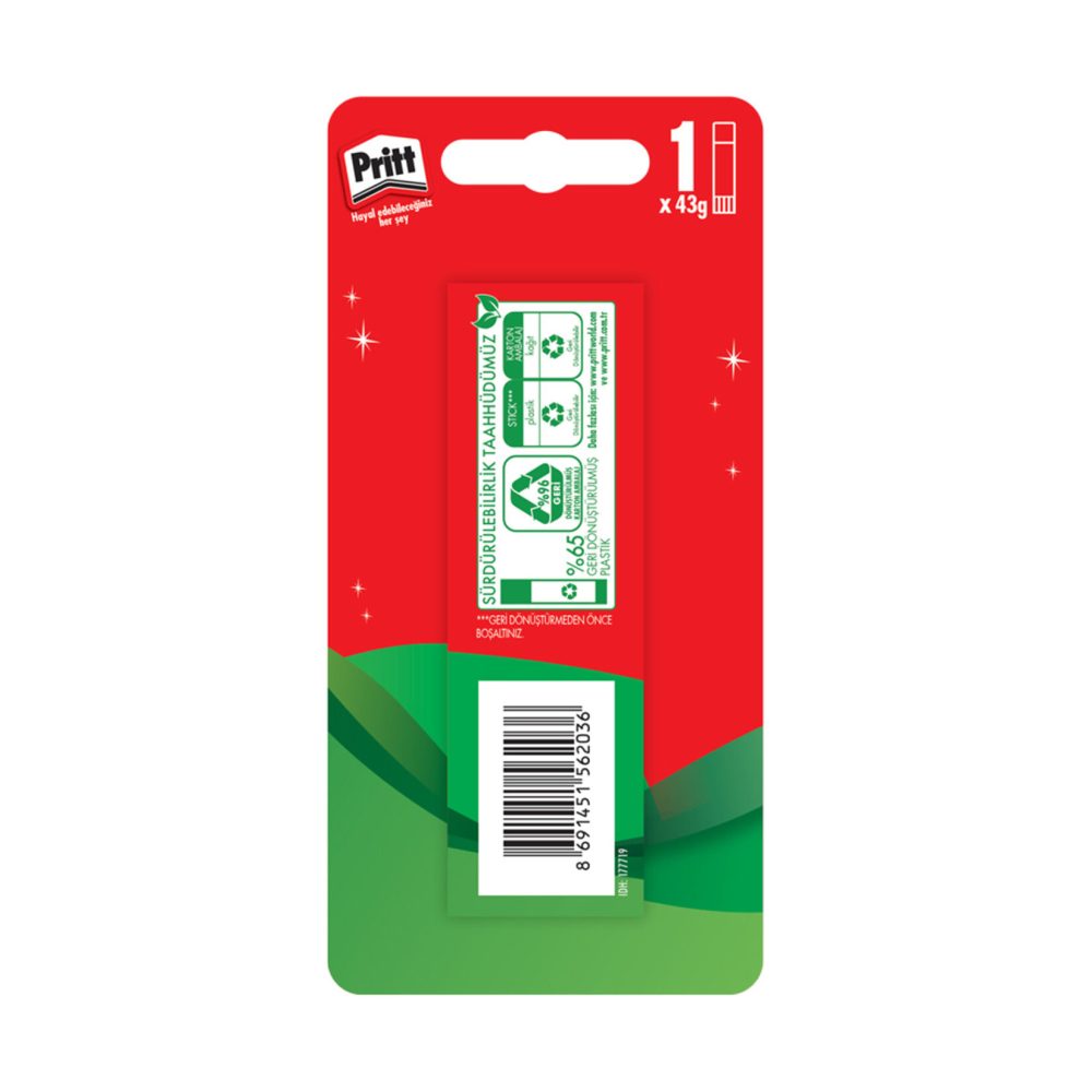 Pritt Stick Yapıştırıcı Tekli Blister 43 G