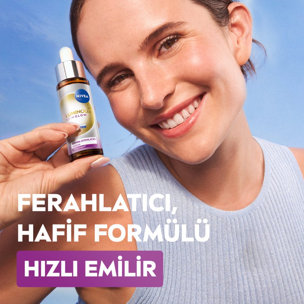NIVEA Luminous630 Skin Glow Anında Aydınlatıcı Cilt Serumu 30 Ml