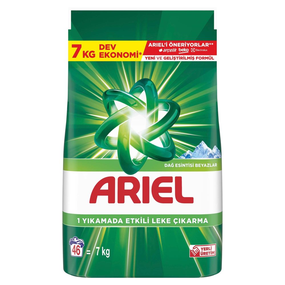 Ariel Dağ Esintisi Beyazlar 7 Kg