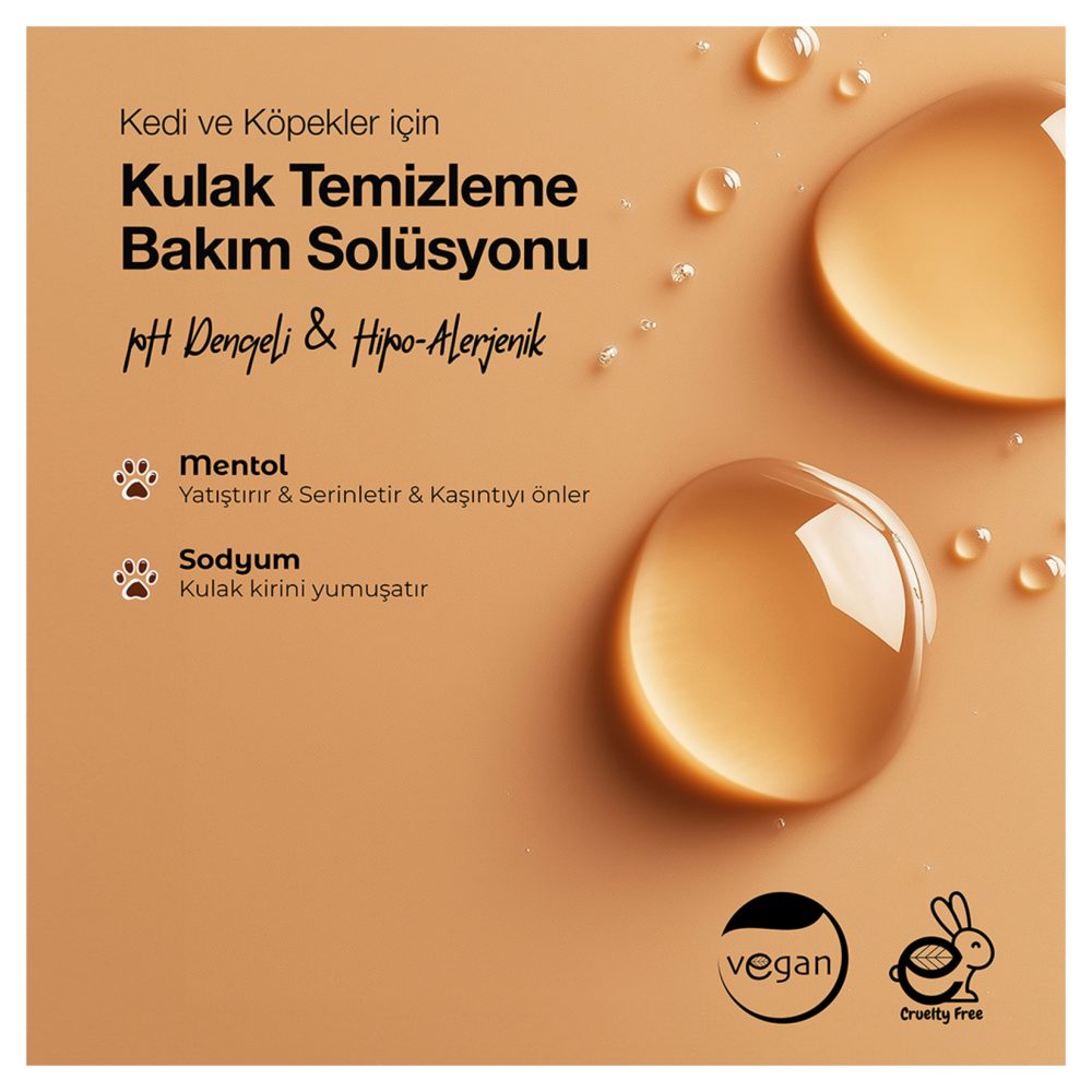 Docho Kedi ve Köpek Kulak Temizleme Bakım Solüsyonu 50 Ml