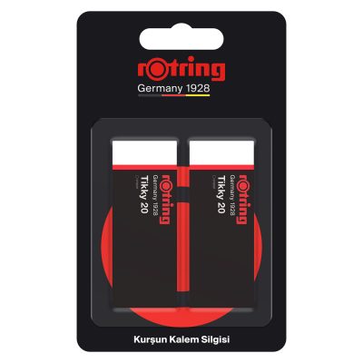 Rotring Tikky Kurşun Uçlu Kalem Silgisi, 2'li, Büyük boy