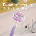 Gillette Venus Comfortglide Breeze Tıraş Makinesi + 2 Adet Yedek Başlık