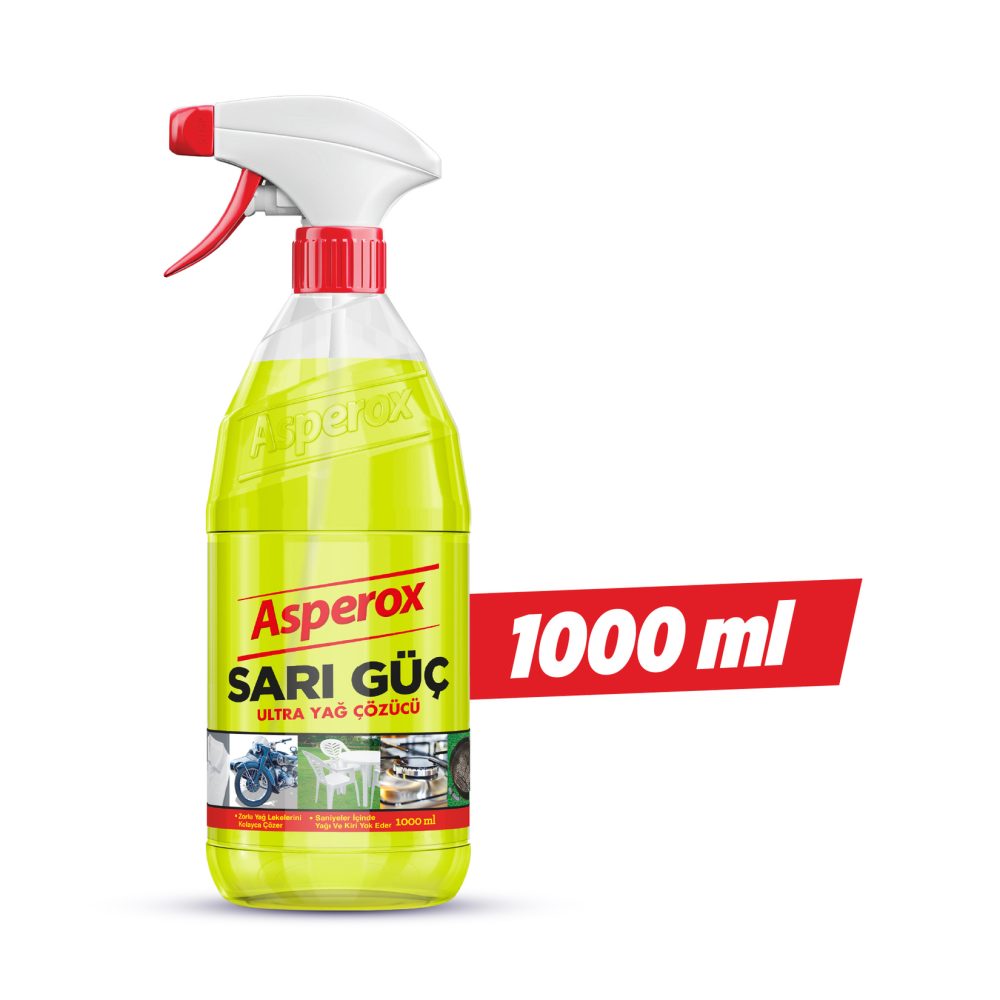 Asperox Sarı Güç Sprey 1 L