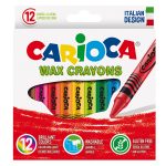 Carioca Wax Yıkanabilir Pastel Boya Kalemi 12'li