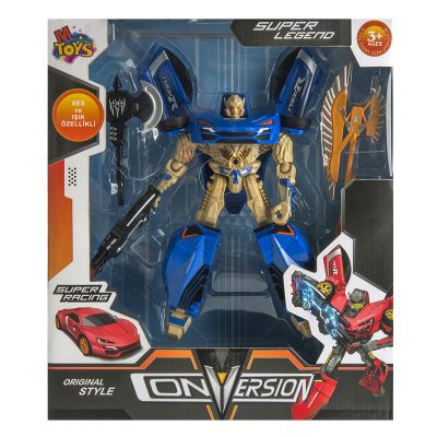 Mtoys Seslı Işıklı Robot Araba