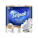 Selpak Deluxe Pamuk Katkılı Tuvalet Kağıdı 32'li