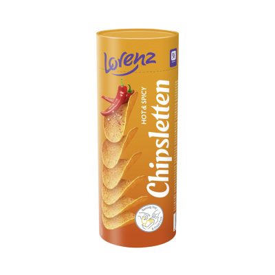 Lorenz Acı Baharat Aromalı Patates Cipsi 100 G