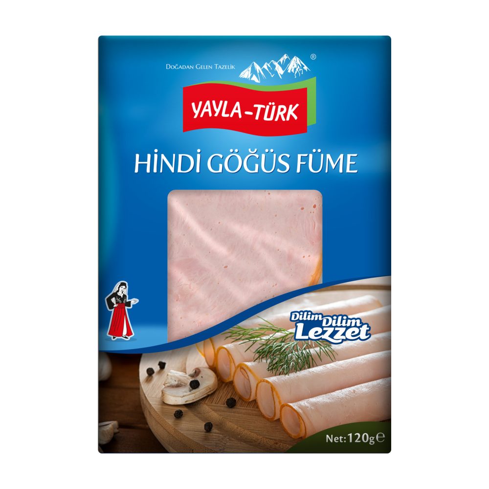 Yaylatürk Hindi Göğüs Füme Jambon 120 G