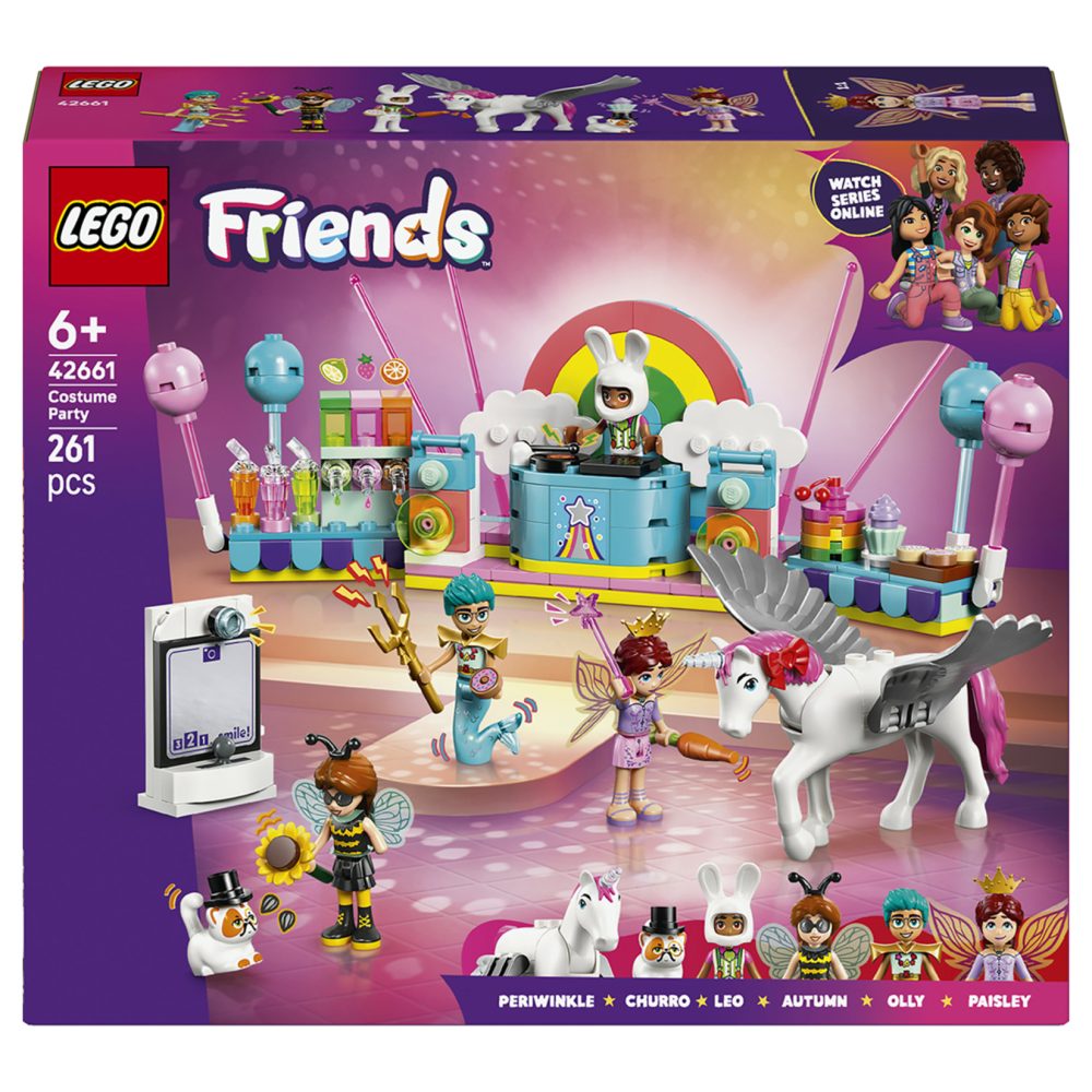 Lego Friends Unicorn ve Peri ile Parti 261 Parça