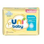 Uni Baby Sensitive Islak Mendil 3 x 50'li