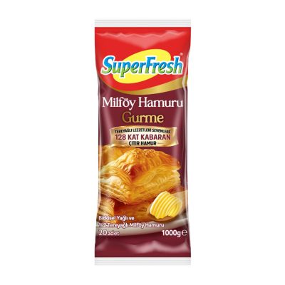 SuperFresh Gurme Milföy Hamuru 1 Kg