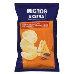 Migros Ekstra Peynir Aromalı ve Karabiberli Patates Cipsi 135 G