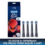 Oral-B iO Çocuk 6+ Spiderman Diş Fırçası Yedek Başlığı 4 Adet