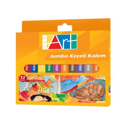 Kulinart Jumbo Keçeli Kalem 12'li
