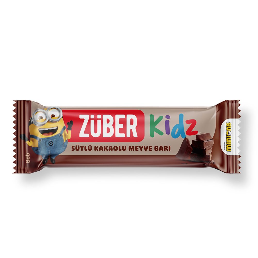 Züber Kidz Sütlü Kakaolu Meyve Bar 25 G