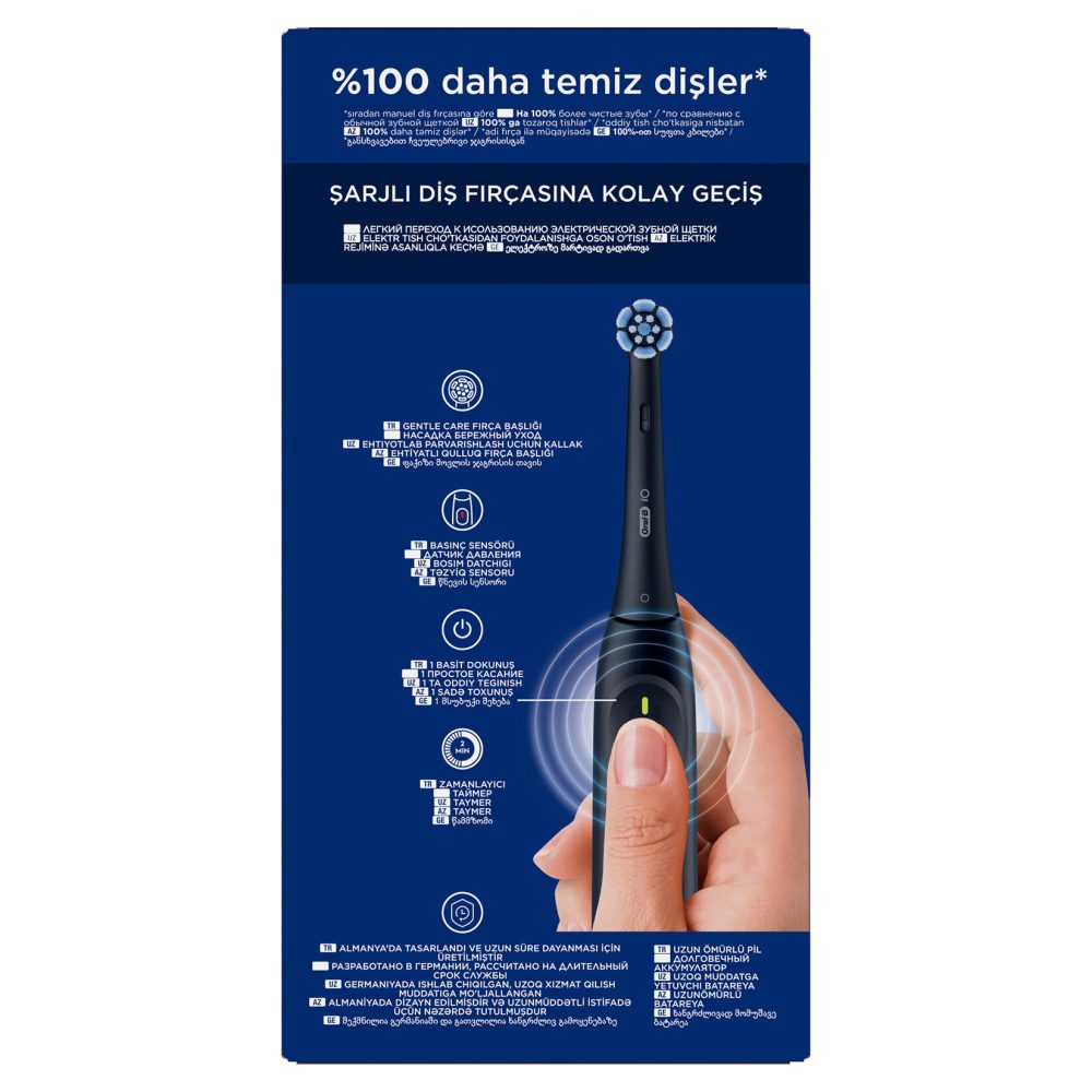 Oral-B IO 2 Şarjlı Diş Fırçası - Siyah