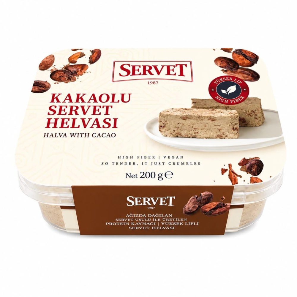 Servet Kakaolu Tahin Helvası 200 G