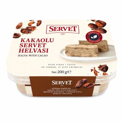 Servet Kakaolu Tahin Helvası 200 G