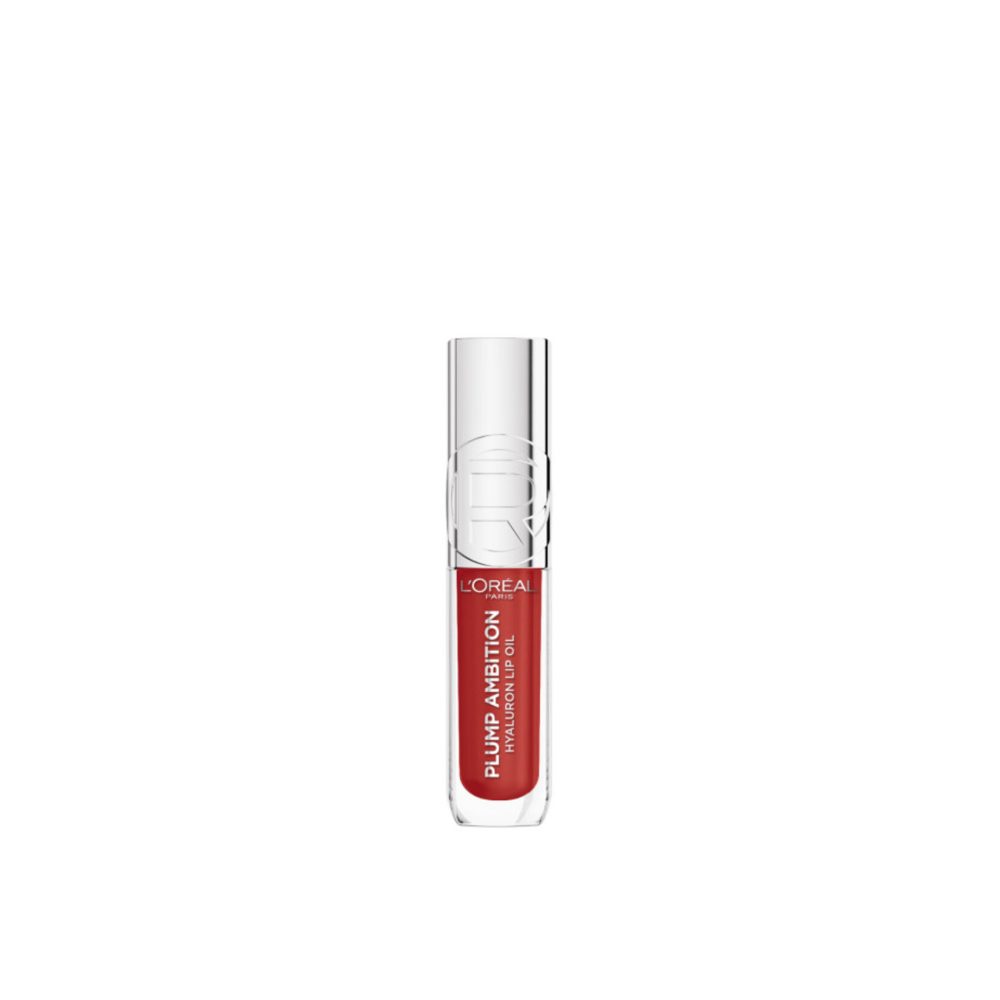 L'Oréal Paris Plump Ambition Hyaluron Lip Oil Besleyici ve Nemlendirici Dudak Parlatıcısı - 390 Cherry Cherie