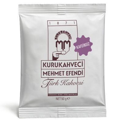 Kurukahveci Mehmet Efendi Kafeinsiz Türk Kahvesi 50 G