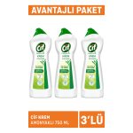 Cif Krem Mucize Yüzey Temizleyici Amonyaklı 3 x 750Ml