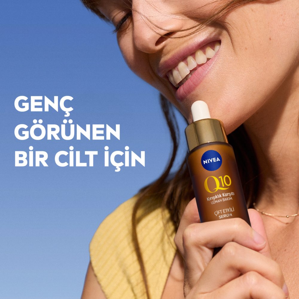 NIVEA Q10 Kırışıklık Karşıtı Çift Etkili Cilt Serumu 30 Ml