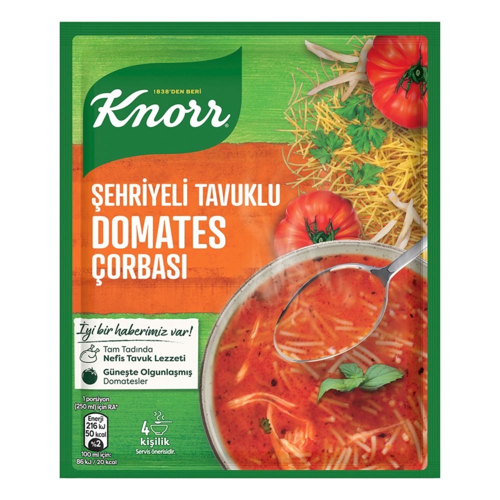 Knorr Şehriyeli Tavuklu Domates Çorbası 67 G