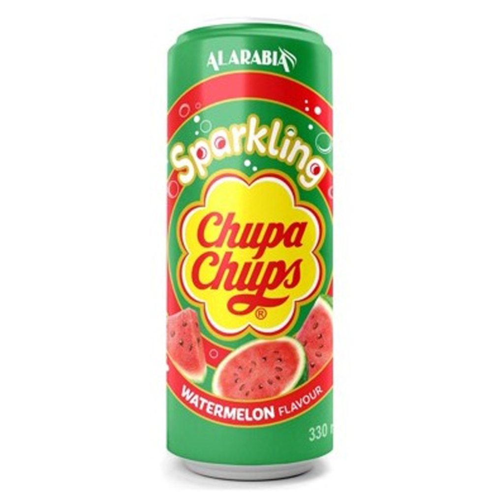 Chupa Chups Sparkling Karpuz Aromalı Gazlı İçecek 330 Ml