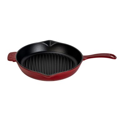 Lava Yuvarlak Izgara Tava 26 Cm Bordo