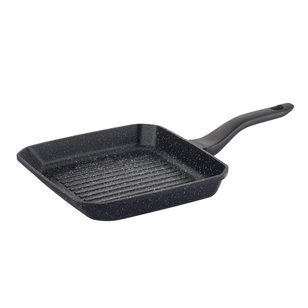 Cem Azur Döküm Kare Grill Tava 26 x 26 Cm