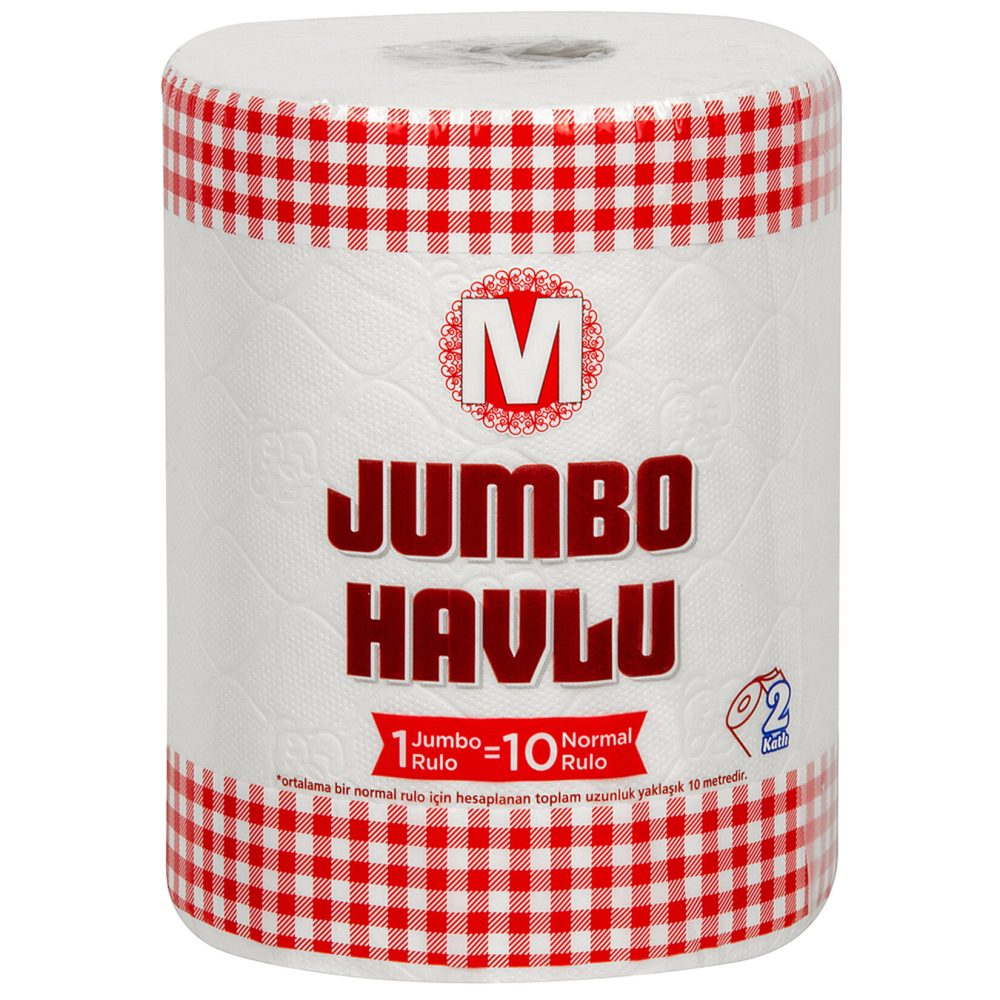 Migros İçten Çekmeli Jumbo Havlu 1=10 Rulo