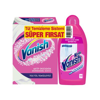 Kosla Vanish Gold Tül Beyazlatıcı ve Parlatıcı 400 G 450 Ml