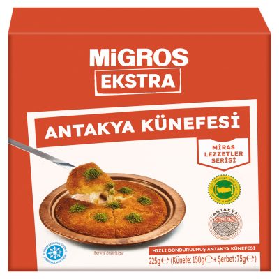 Migros Ekstra Hızlı Dondurulmuş Antakya Künefesi 225 G
