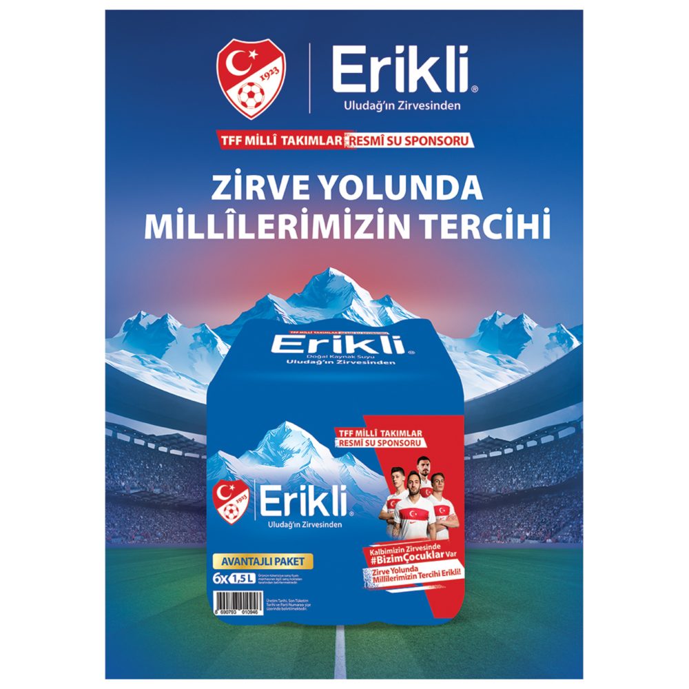 Erikli Su Avantajlı Paket 6 x 1.5 L