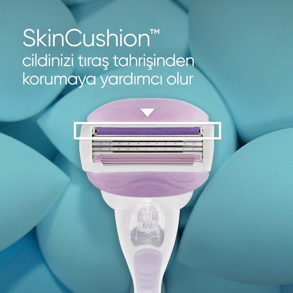 Gillette Venus Comfortglide Breeze Tıraş Makinesi + 2 Adet Yedek Başlık